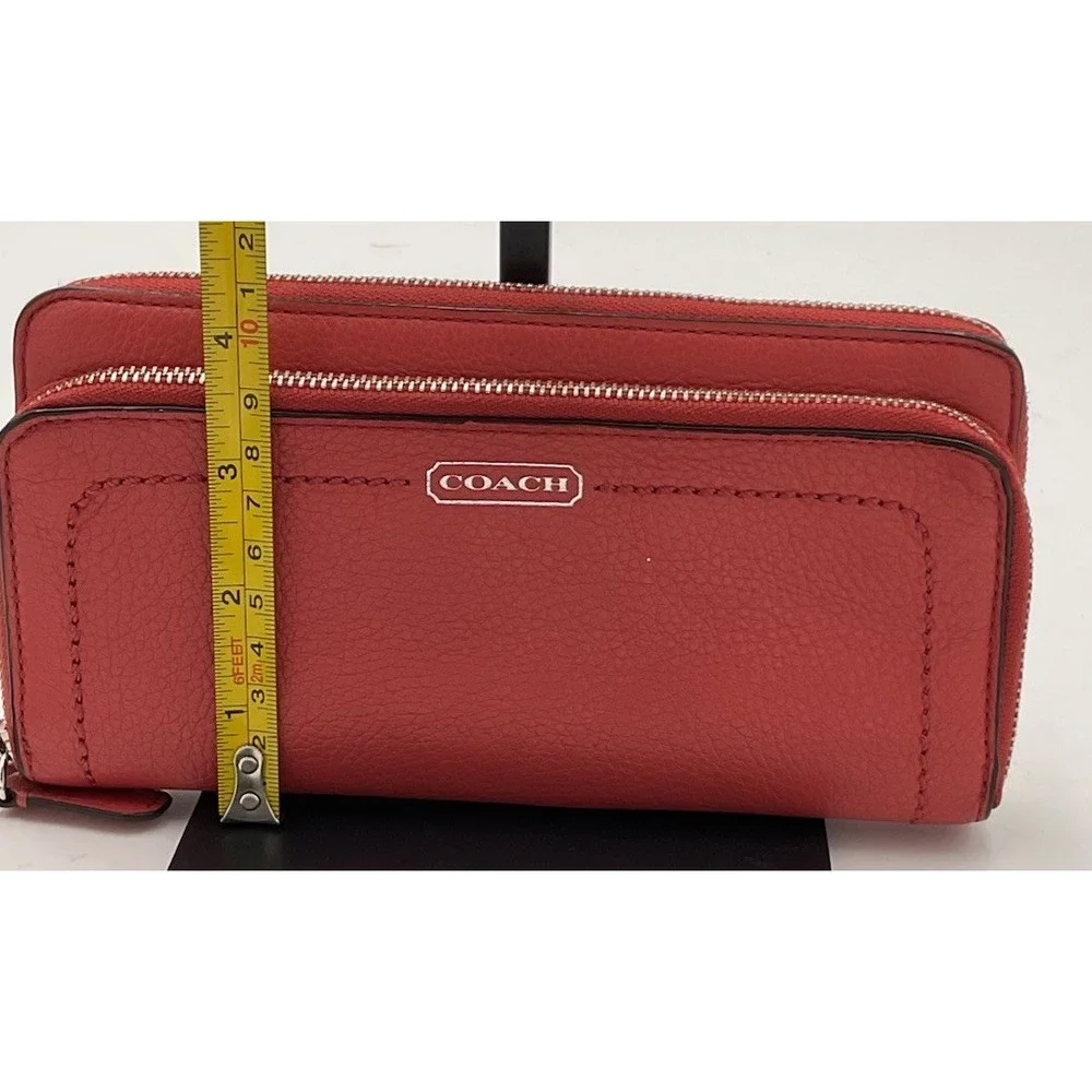 Coach wallet double